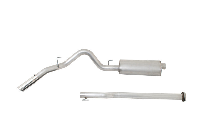 Gibson 15-19 Ford F-150 XL 5.0L 3in Cat-Back Single Exhaust - Stainless Catback Gibson