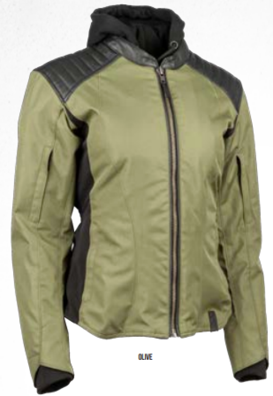 Speed and Strength Daydream Textile Jacket Olive/Black Womens - Small Jackets - Textile Speed and Strength
