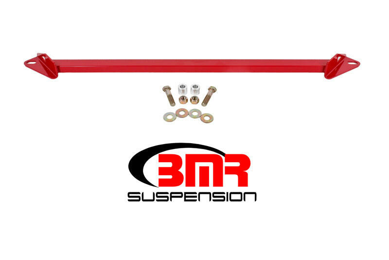 BMR 15-17 S550 Mustang Front 2-Point Subframe Chassis Brace - Red Chassis Bracing BMR Suspension
