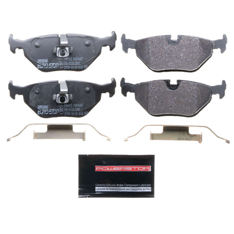 Power Stop 1999 Saab 9-5 Euro-Stop ECE-R90 Rear Brake Pads Brake Pads - OE PowerStop