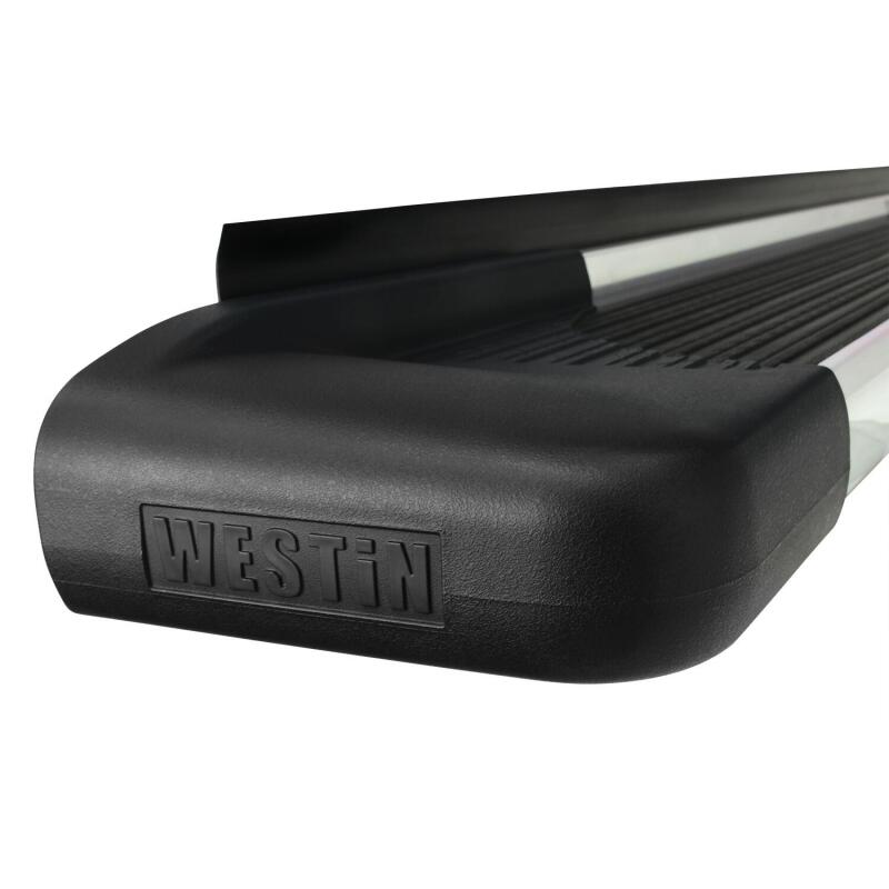 Westin SG6 Polished Aluminum Running Boards 79 in Running Boards Westin