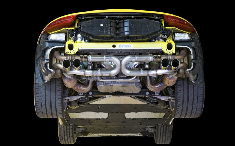 AWE Tuning Porsche 991 SwitchPath Exhaust for Non-PSE Cars Diamond Black Tips Catback AWE Tuning