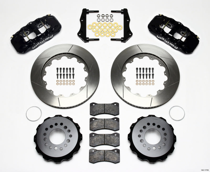 Wilwood AERO4 Rear Kit 14.25in 2006-10 Magnum/Challenger/Charger/300C Big Brake Kits Wilwood