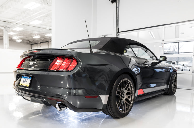 AWE Tuning S550 Mustang EcoBoost Axle-back Exhaust - Touring Edition (Chrome Silver Tips) Axle Back AWE Tuning