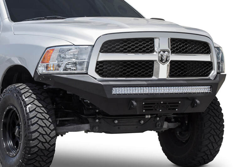 Addictive Desert Designs 13-18 Dodge RAM 1500 Stealth Fighter Front Bumper Bumpers - Steel Addictive Desert Designs