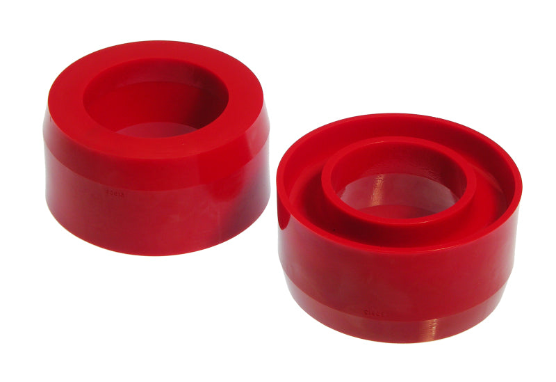 Prothane 94-01 Dodge Ram 2wd Front Coil Spring 2in Lift Spacer - Red Spring Insulators Prothane