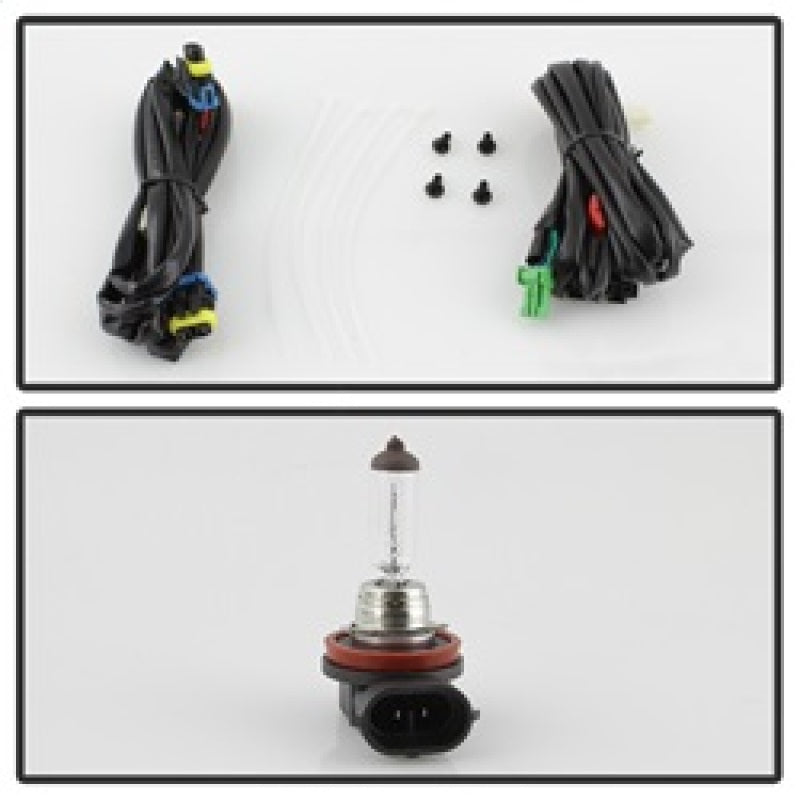 Spyder Honda CRV 2015-2016 OEM Fog Lights W/Switch and Cover Clear FL-HCRV2015-C Fog Lights SPYDER