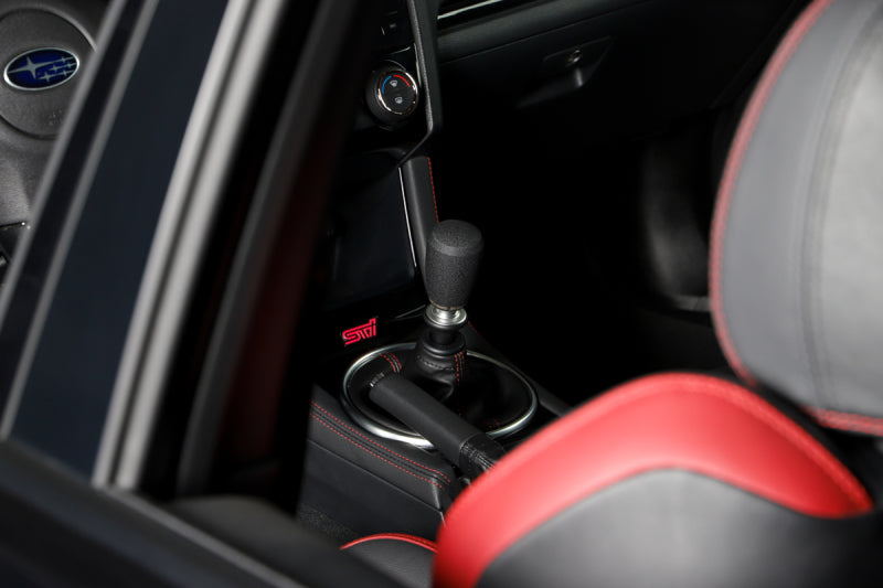 GrimmSpeed Shift Knob Stainless Steel - Subaru 5 Speed and 6 Speed Manual Transmission - Black Shift Knobs GrimmSpeed