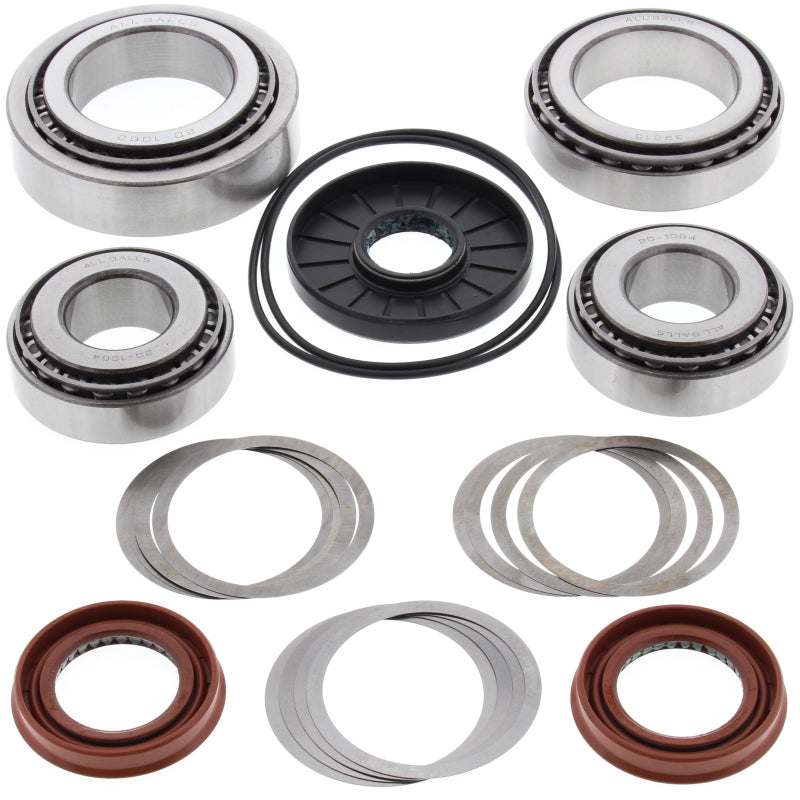 All Balls Racing 10-14 Polaris RZR 4 800 Differential Bearing & Seal Kit Rear Differentials All Balls Racing