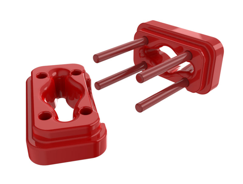 Prothane Dodge Ram 5.9 Cummins Motor Mount Insert Kit - Red Bushing Kits Prothane