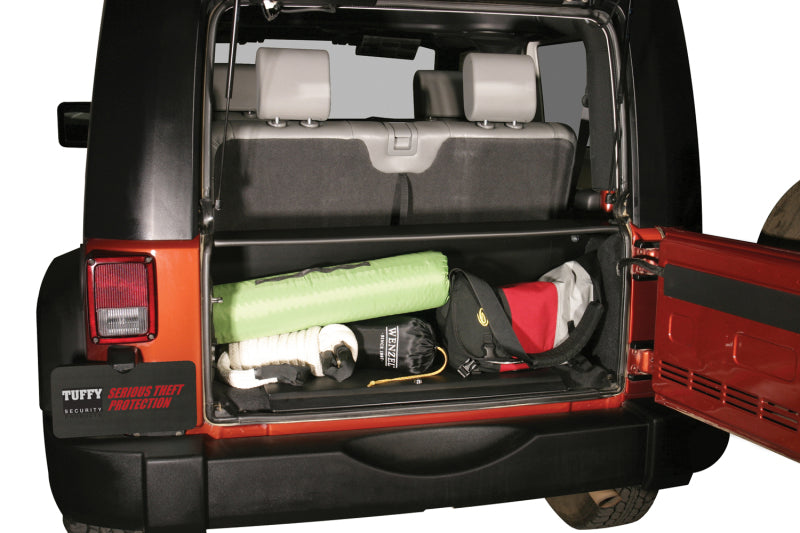 Tuffy Jk Tailgate Security Enclosure- 01Blk 0710 Jk Wg Cargo Boxes & Bags Tuffy Products