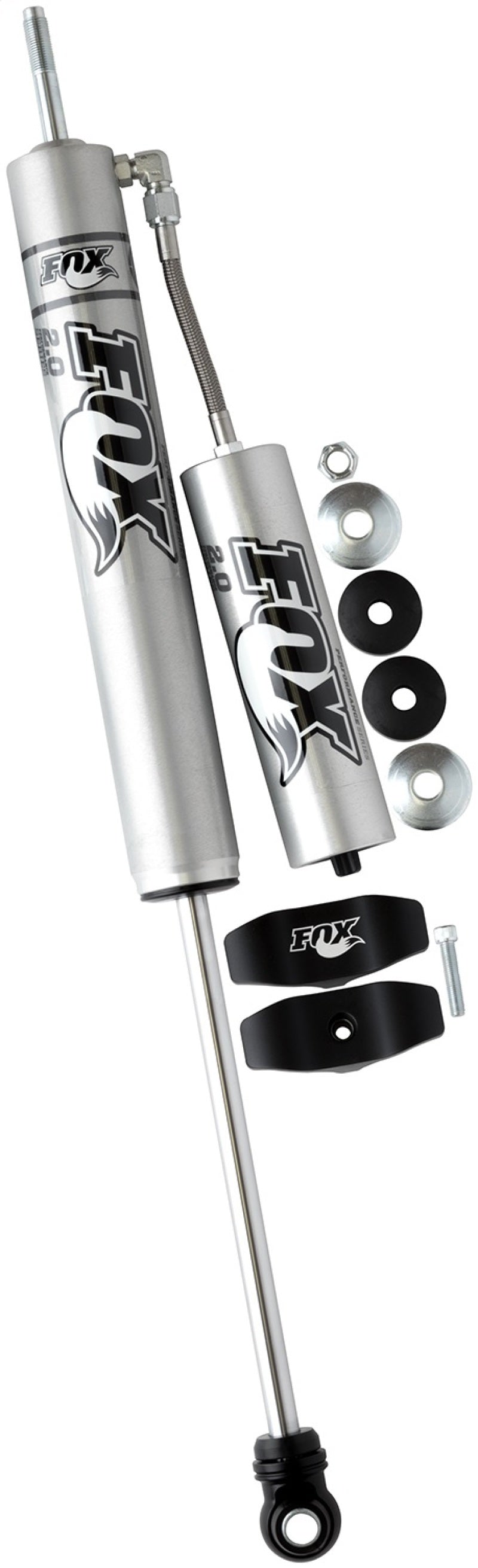 Fox 05+ Ford SD 2.0 Performance Series 11.1in. Smooth Body Remote Res. Front Shock / 5.5-7in. Lift Shocks and Struts FOX