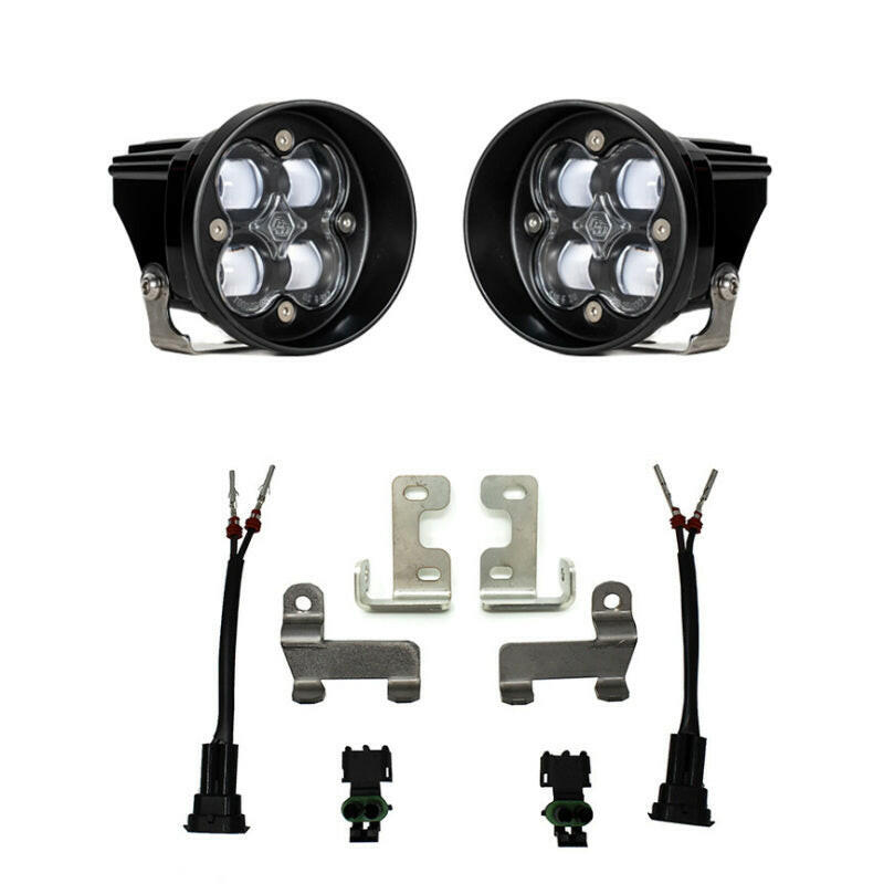 Baja Designs 2016+ Toyota RAV4 Squadron Fog Light Pocket Kit - Clear Fog Lights Baja Designs
