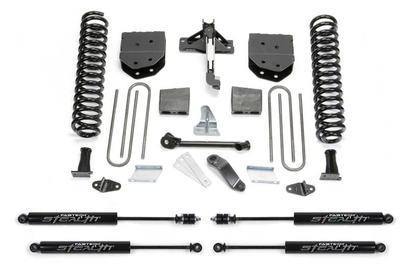 Fabtech 08-16 Ford F350/450 4WD 8 Lug 6in Basic Sys w/Stealth Lift Kits Fabtech