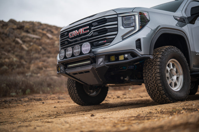 DV8 Offroad 2022-2025 GMC Sierra 1500 Tube Front Bumper Bumpers - Steel DV8 Offroad