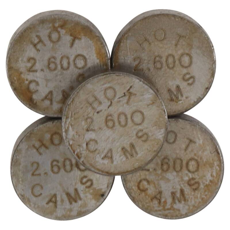 Hot Cams 08-13 Yamaha WR 250 R Dual Sport 250cc 2.60mm Shim Kit - 5 Pack Valves Hot Cams