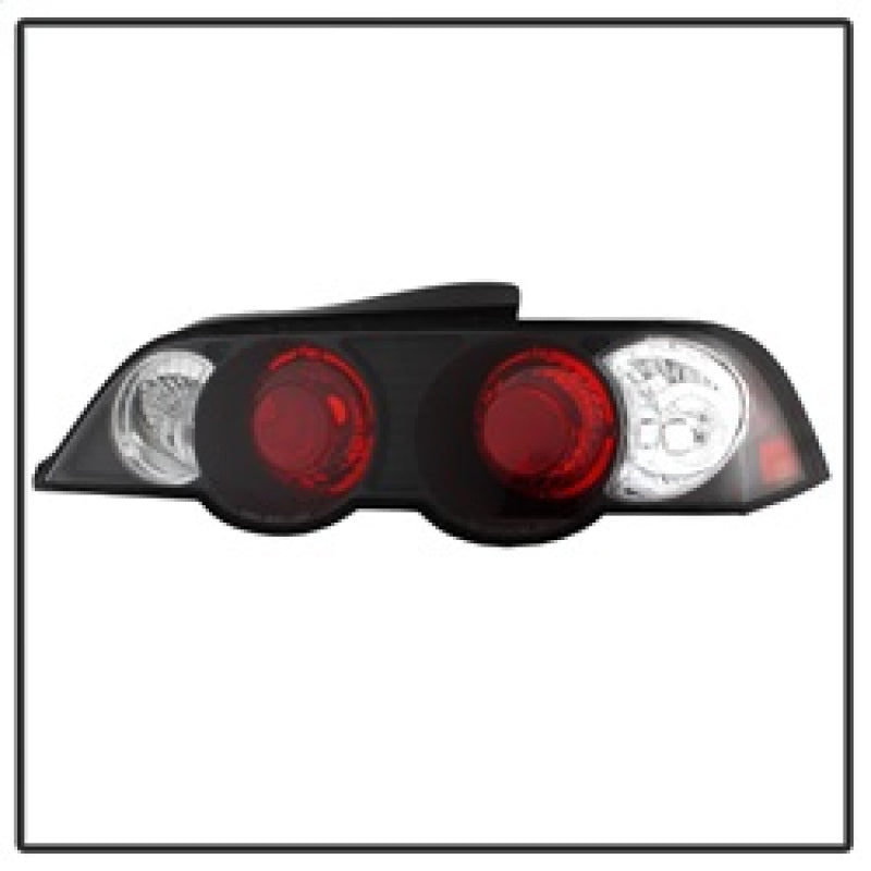 Spyder Acura RSX 02-04 Euro Style Tail Lights Black ALT-YD-ARSX02-BK Tail Lights SPYDER