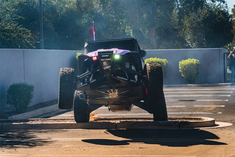 Rigid Industries x SHREDDY 360-Series 4in Lights w/Wt Bcklght (2) + 6 Covers (2 Pink/2 Teal/2 Blk) Light Bars & Cubes Rigid Industries