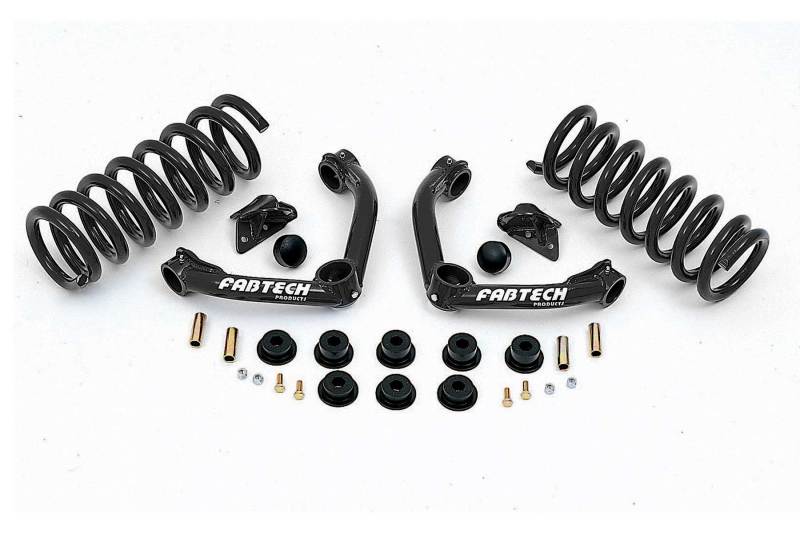 Fabtech 2.5in Perf Sys w/Perf Shks 98-08 Ford Ranger 2WD Coil Spring Front Susp w/4.0L V6 Lift Kits Fabtech
