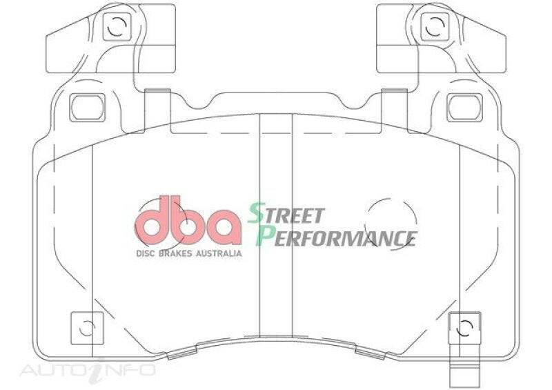 DBA 13-17 Holden VE/VF SSV Brembo (Rectangle Weight) Front SP Performance Brake Pads Brake Pads - Performance DBA