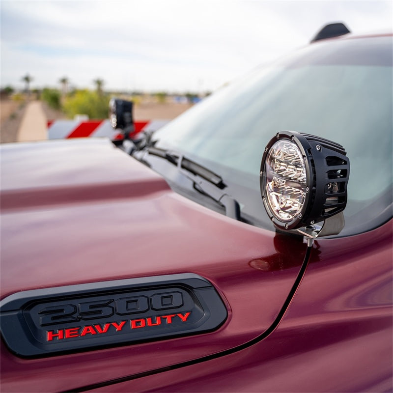 Rigid Industries 2019+ Dodge Ram 2500/3500 A-Pillar LED Light Mounts Light Mounts Rigid Industries