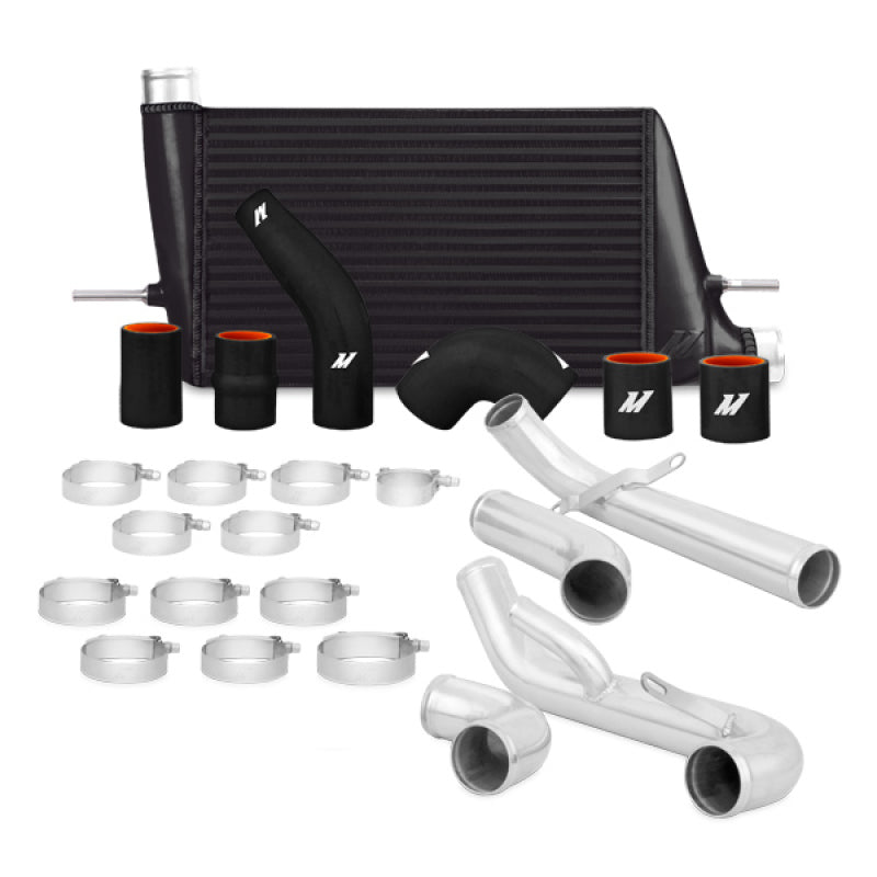 Mishimoto 08+ Mitsubishi Evo X Front-Mount Intercooler Kit - Black Intercooler Kits Mishimoto