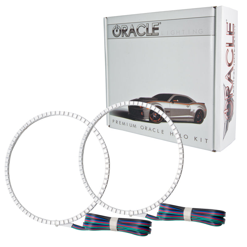 Oracle Ford Mustang 10-12 LED Fog Halo Kit - GT Grille Fogs - ColorSHIFT Fog Lights ORACLE Lighting
