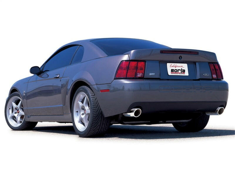 Borla 99-04 Ford Mustang Cobra 4.6L/5.4L V8 MT RWD ATAK SS Catback Exhaust Catback Borla
