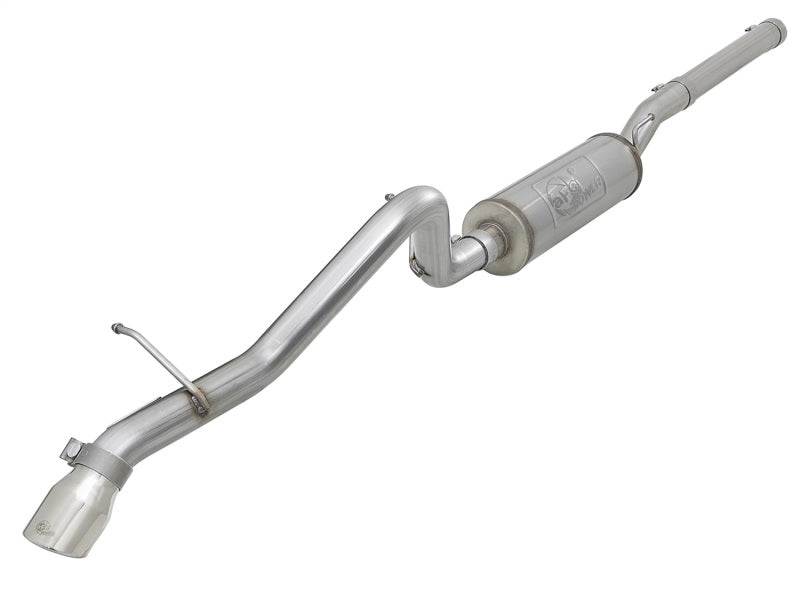 aFe MACH Force-Xp 2.5in 409SS Hi-Tuck Cat-Back Exhaust w/Polished Tip 07+ Jeep Wrangler JK 3.6L/3.8L Catback aFe