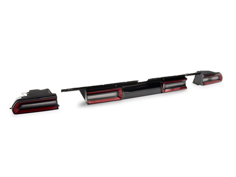 Raxiom 08-14 Dodge Challenger LED Tail Lights- BlkHousing Red Lens Tail Lights Raxiom