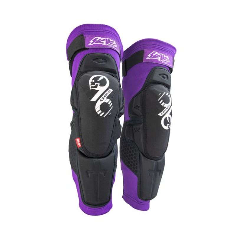 EVS Slayco96 Knee Guard Pair Purple/Black - 2XL Body Protection EVS