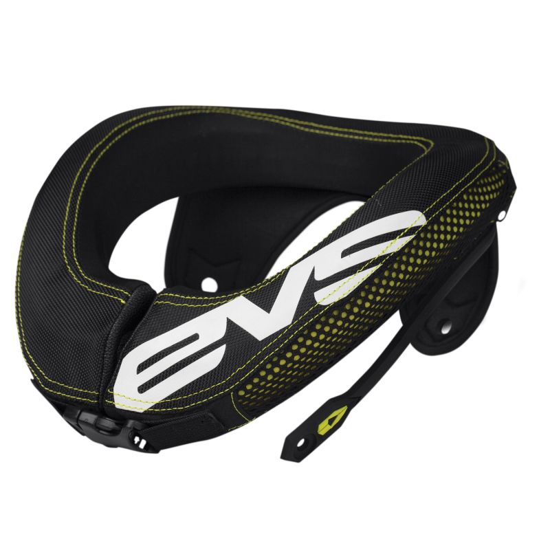 EVS R3 Race Collar Black/Hiviz - Adult Body Protection EVS