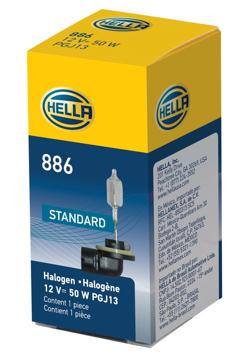 Hella Bulb 886 12V 50W Pgj13 T325 Bulbs Hella