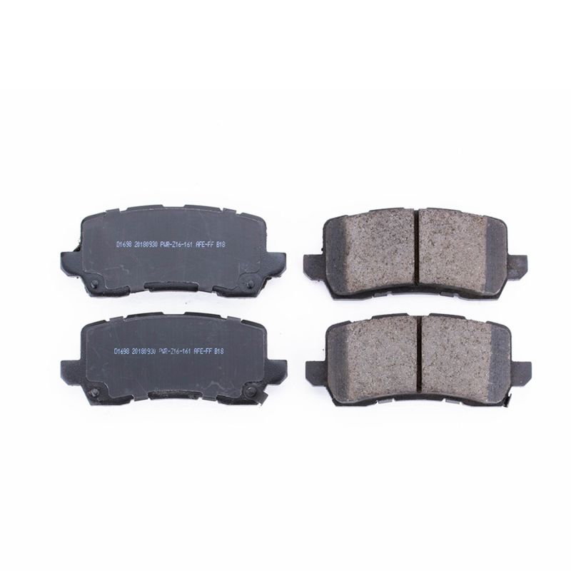 Power Stop 17-19 Acura MDX Rear Z16 Evolution Ceramic Brake Pads Brake Pads - OE PowerStop