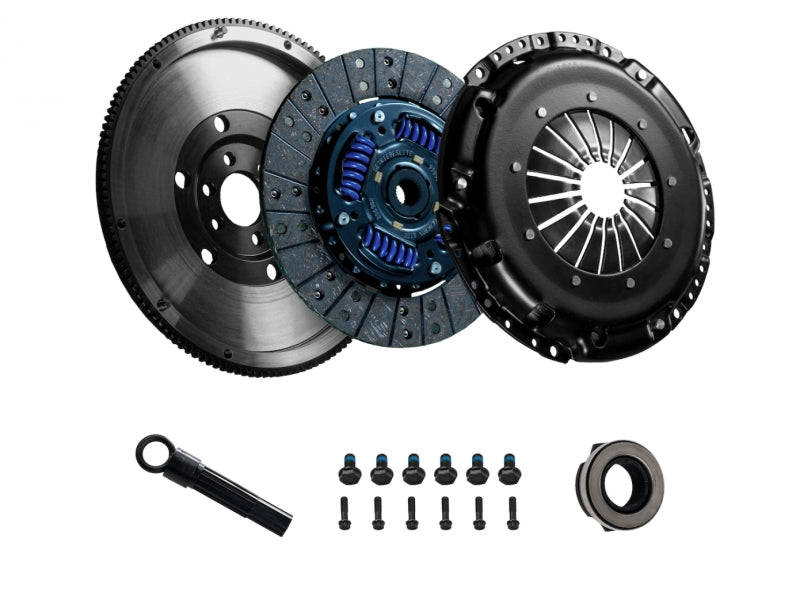DKM Clutch VW Beetle/Corrado/Golf/GTI (1.8T) Organic MB Clutch Kit w/Flywheel (325 ft/lbs Torque) Clutch Kits - Single DKM Clutch