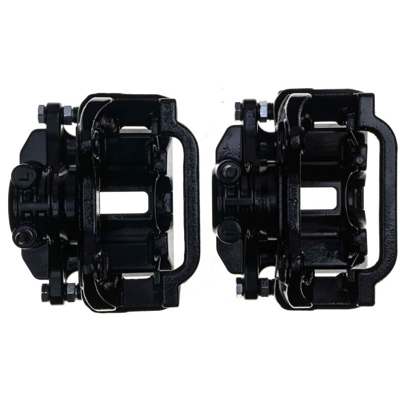 Power Stop 06-11 Cadillac DTS Rear Black Caliper - Pair w/Bracket Brake Calipers - Perf PowerStop