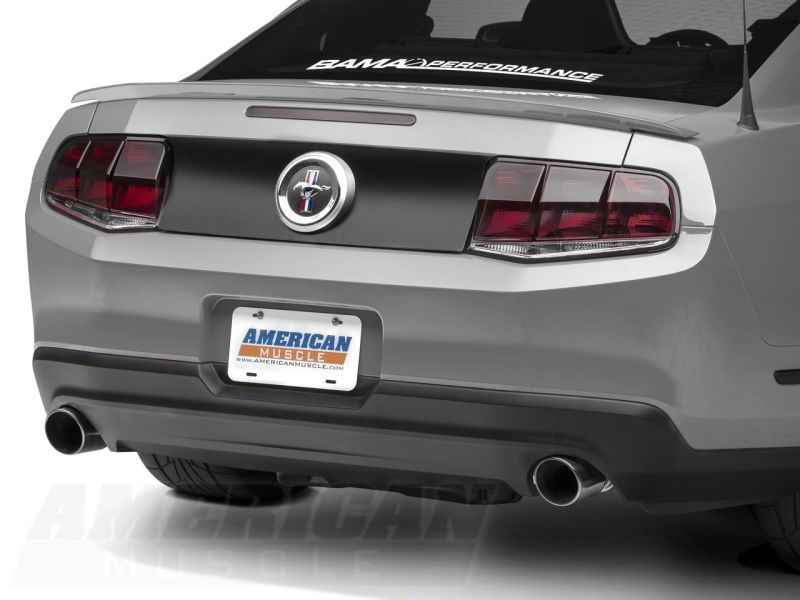 Raxiom 10-12 Ford Mustang Aero Tail Lights- Blk Housing (Smoked Lens) Tail Lights Raxiom