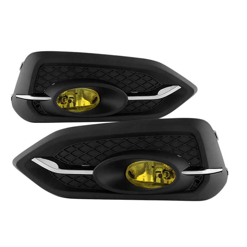 Spyder Honda Civic 2014-2015 2Dr/Coupe (EX Model Only)OEM Fog Light W/Switch- Yellow FL-HC2014-2D-Y Fog Lights SPYDER