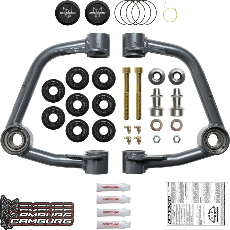 Camburg Ford F-150 2WD/4WD 21-23 1.25in Performance Uniball Upper Arms (w/ covers) Suspension Arms & Components Camburg