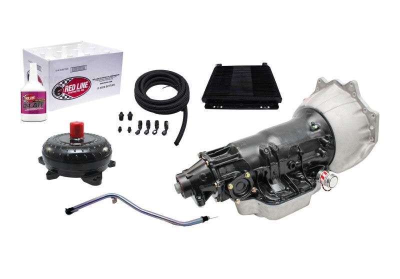 FTI TH400 Transmission - Level 4.5 - 1100HP - Reverse Pattern - Sportsman Transbrake - SFI Bell Transmissions FTI Performance