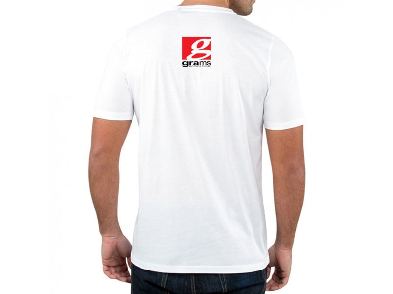 Grams Performance and Design Logo White T-Shirt - XXL Uncategorized Grams Performance