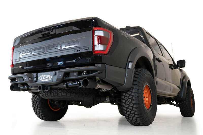 Addictive Desert Designs 21-22 Ford Raptor PRO Bolt-On Rear Bumper Bumpers - Steel Addictive Desert Designs