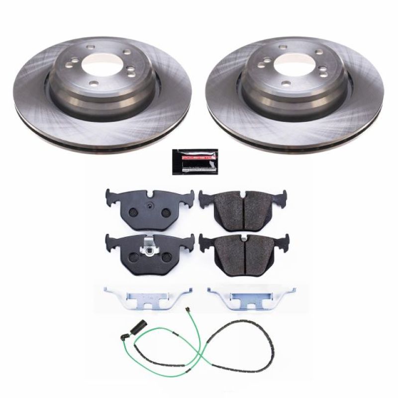Power Stop 01-06 BMW M3 Rear Track Day Brake Kit Brake Kits - Performance Blank PowerStop