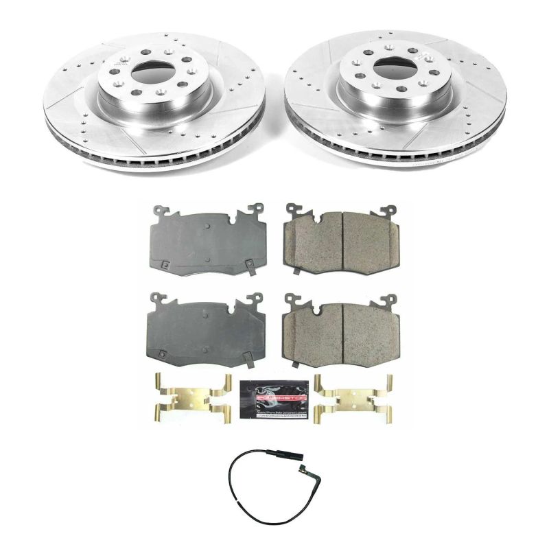 Power Stop 2019 Cadillac CT6 Front Z23 Evolution Sport Brake Kit Brake Kits - Performance D&S PowerStop