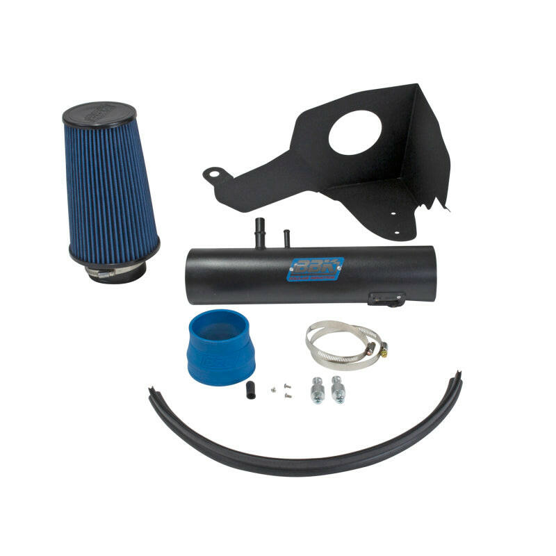BBK 11-14 Mustang 3.7 V6 Cold Air Intake Kit - Blackout Finish Cold Air Intakes BBK