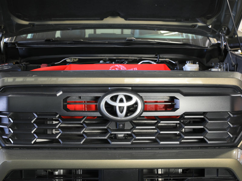 aFe POWER Red Edition Dynamic Air Scoop XL for Intake Kits 50-70119D and 50-70119R Air Intake Components aFe