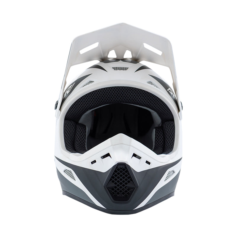 Answer 26 AR1 Mototown Helmet Glossy White/Grey/Black - XS Helmets and Accessories Answer