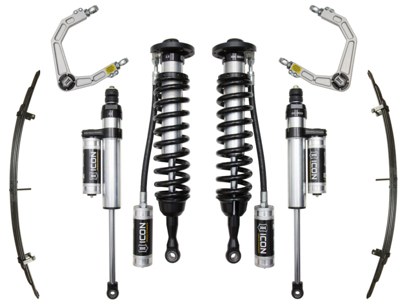 ICON 2007+ Toyota Tundra 1-3in Stage 5 Suspension System w/Billet Uca Coilovers ICON