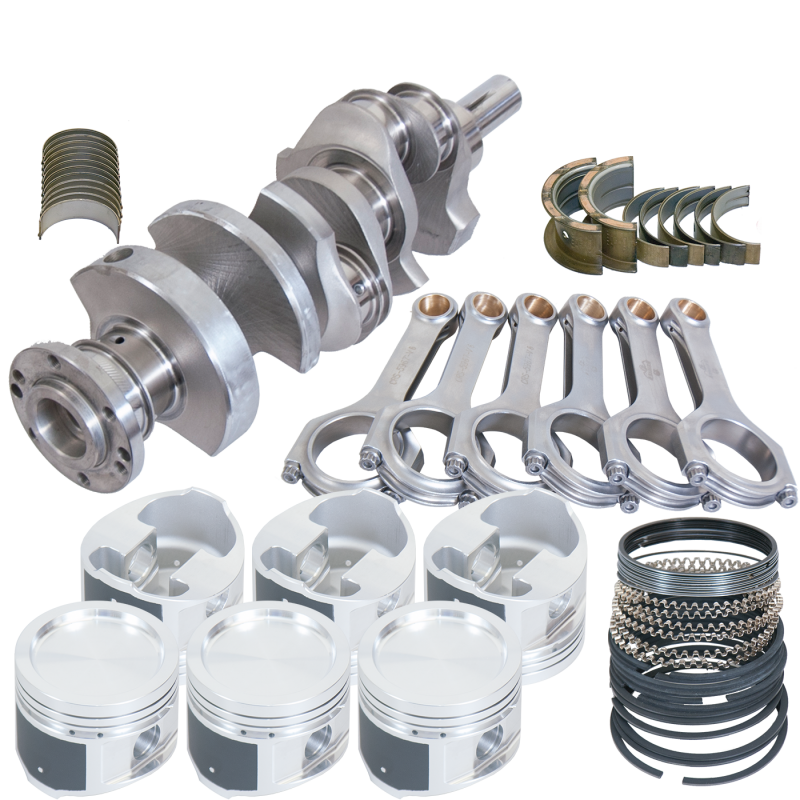 Eagle Buick 3.8L V6 3.400in Ext Balance Crank 5.967in H-Beam 3.830in Pistons Rotating Assembly Rotating Assemblies Eagle