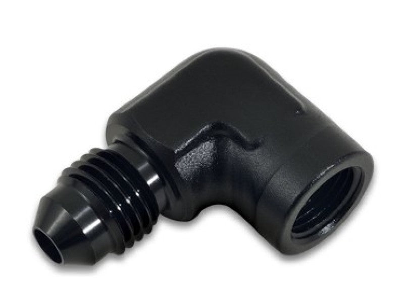 Vibrant -4AN to 1/8in NPT 90 Degree Adapter Fitting Fittings Vibrant